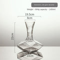 Diamond Decanter – Sculptural Carafe for Wine